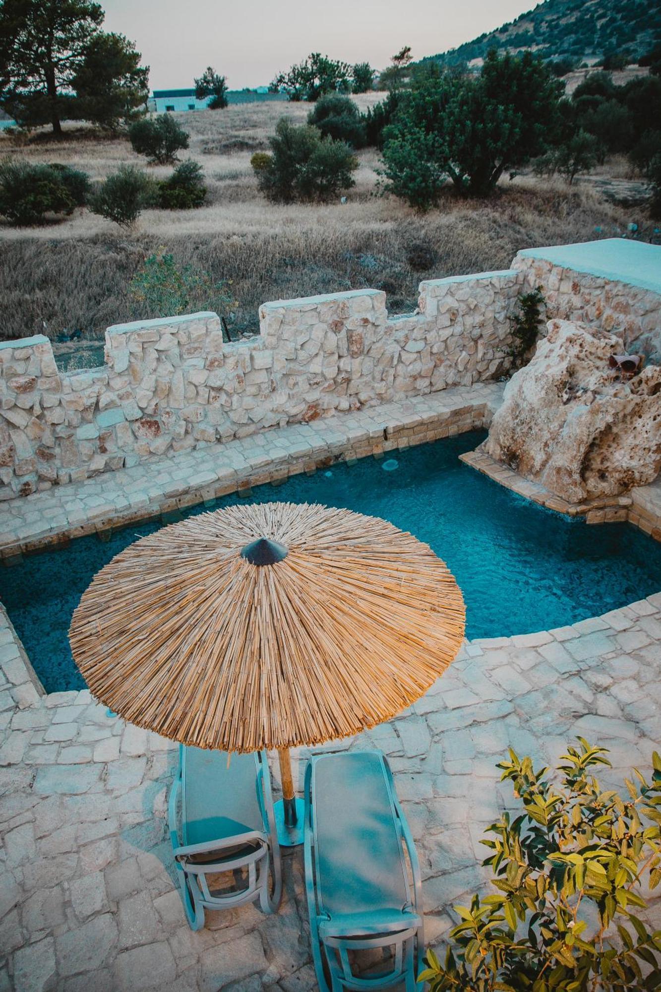 Kleos Noble Retreat - Stone-Build Apartments & Rooms With Pool, Sauna & Bbq Area Лимасол Экстерьер фото